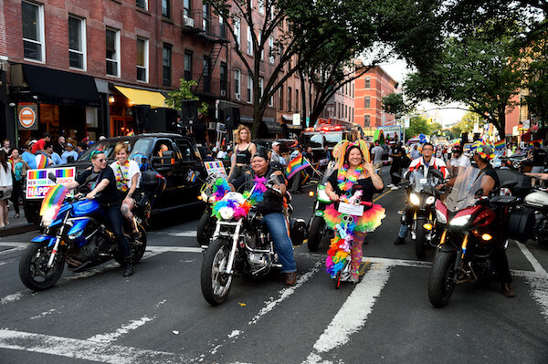 Dykes on Bikes. | DONNA ACETO