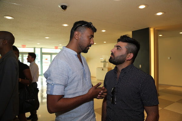 Nayyef Hrebid and Btoo Allami, the subjects of “Out of Iraq.” | MICHAEL LUONGO 