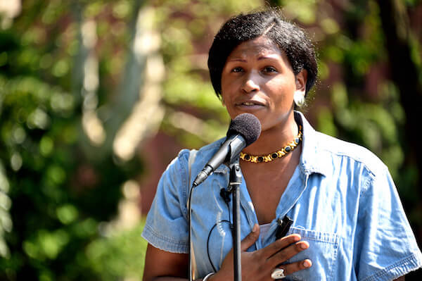 Olympia Perez, a co-coordinator of the Audre Lorde Project’s TransJustice program. | DONNA ACETO 