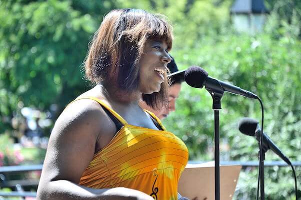 Transgender activist Pebbles. | DONNA ACETO 