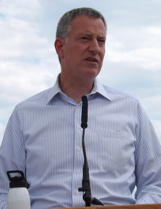 Mayor Bill de Blasio. | GAY CITY NEWS