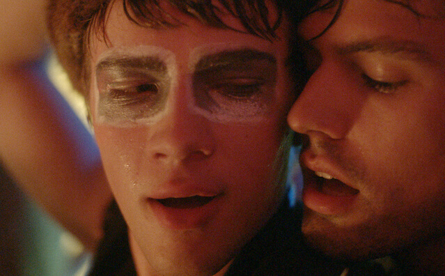 Oscar (Connor Jessup) in costume at Wilder’s house party.