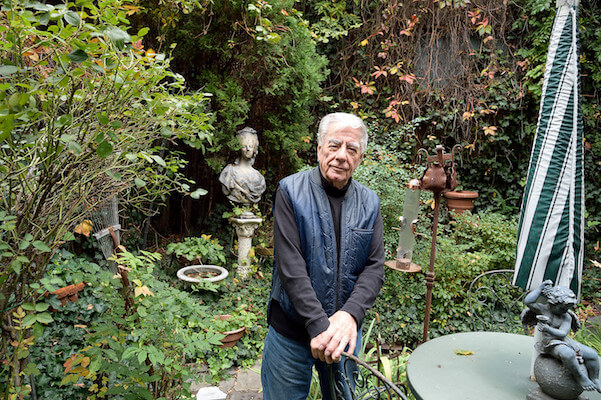Tom Doyle in his garden. | DONNA ACETO 