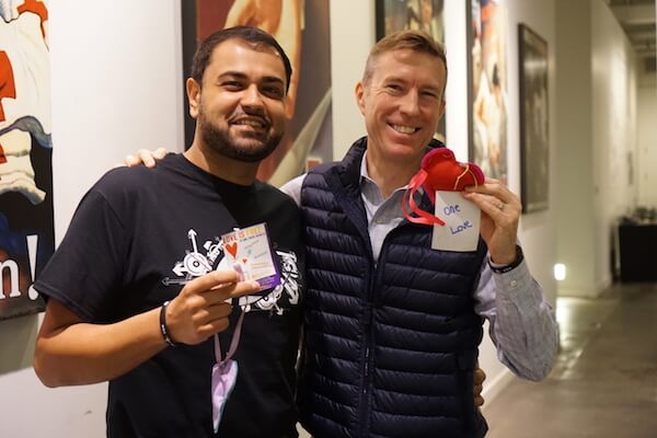 Pulse Nightclub hero Neema Bahrami and Josh Lockwood, CEO of American Red Cross in Greater New York. | AMERICAN RED CROSS IN GREATER NEW YORK