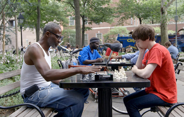 Jail time made for chess-playing career training for this ex-con in Washington Square Park. | PRISONLANDSCAPES.COM