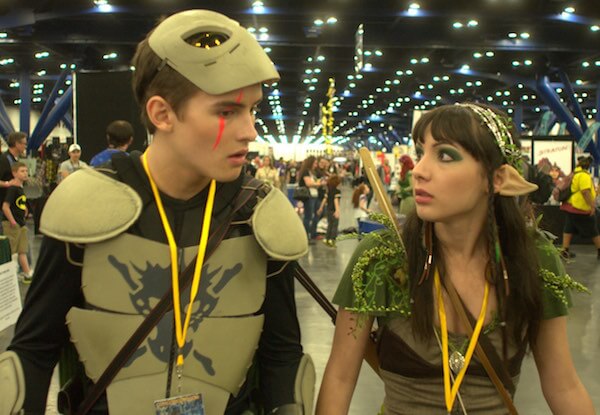 Michael Johnston and Hannah Marks in Clay Liford’s “Slash,” which opens at the IFP Media Center Theater in Dumbo on December 9. | GRAVITAS VENTURES