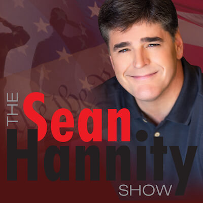 An iHeartMedia promotional poster for Sean Hannity’s radio show. | IHEART.COM
